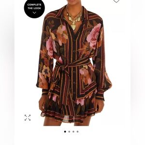 Farm Rio Mini Shirt Dress